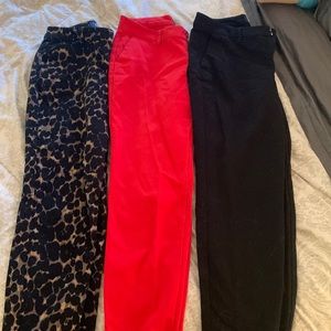 3 pairs Harper mid-rise pants from Old Navy, very lightly worn. Selling bundle